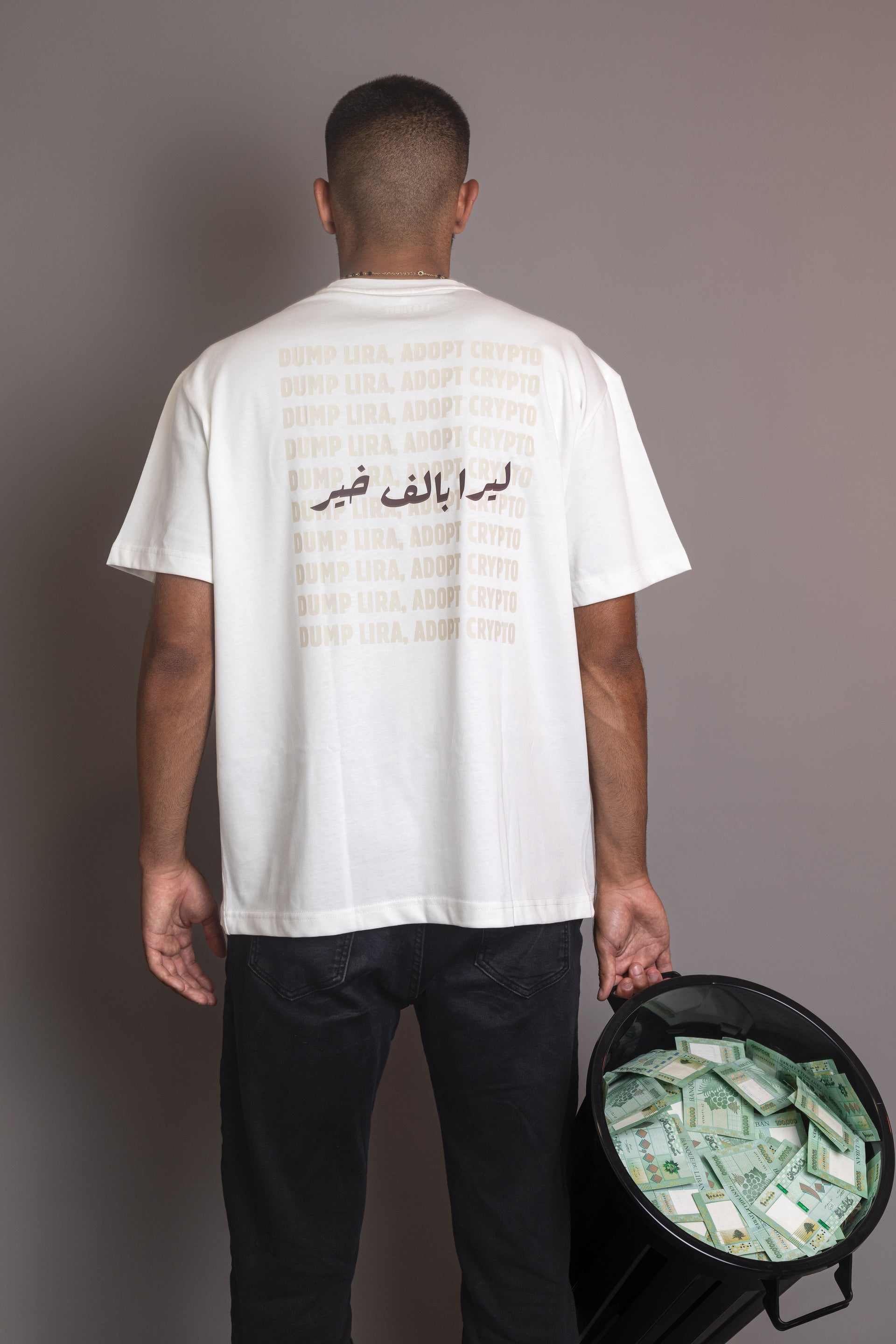 LebThree Merch Store: Dump Lira Adopt Crypto